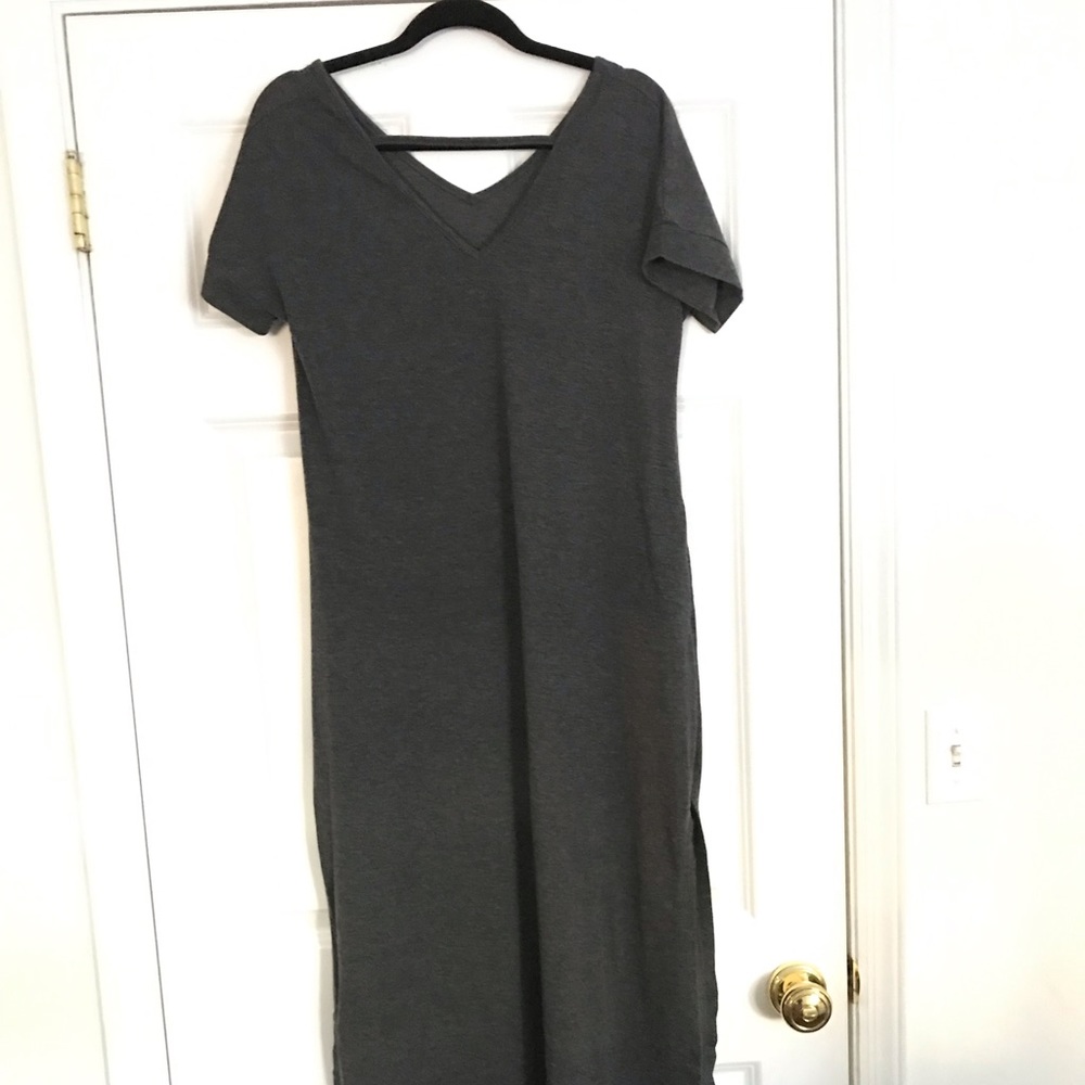 Dark Gray Maxi Dress